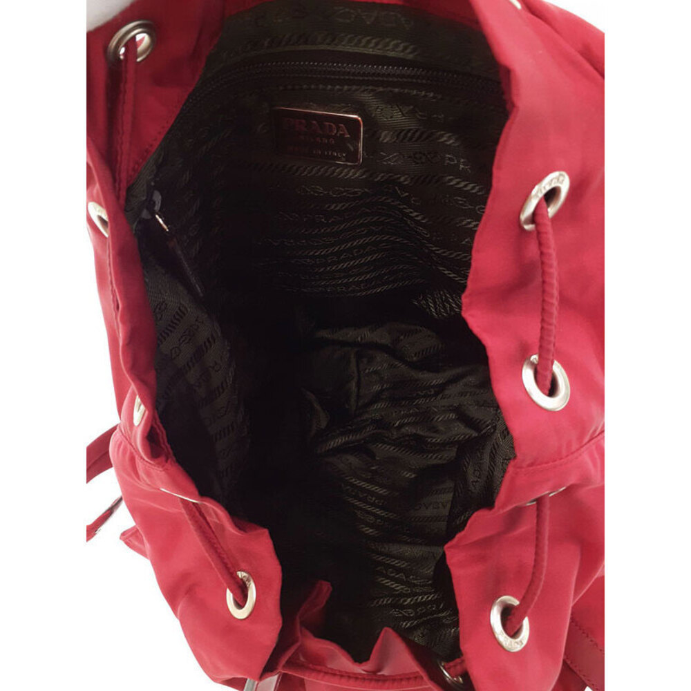 PRADA Two Pocket Tessuto Backpack Rucksack Daybag Black - Picture 3 of 9